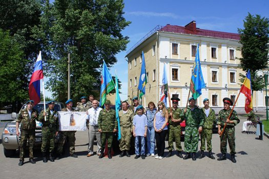 Участники автопробега ВДВ «Россия-Казахстан-Беларусь» посетили Могилев