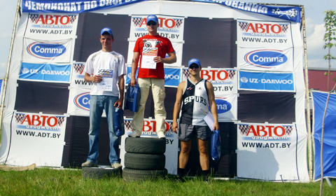 Гонщики показали мастерство