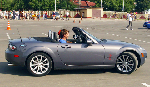 Гонщики показали мастерство