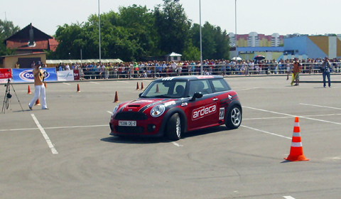 Гонщики показали мастерство