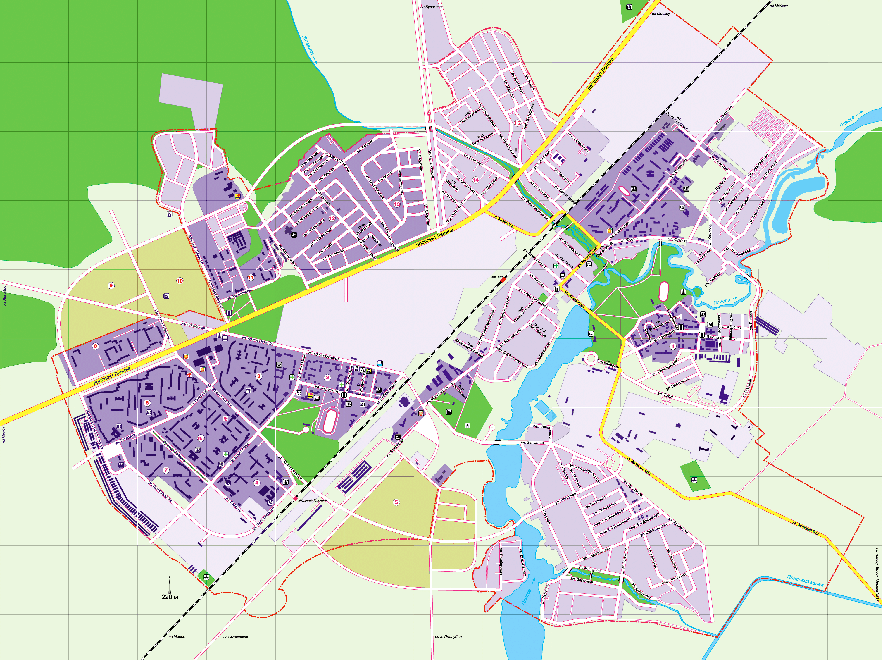 Карта со спутника жодино в реальном времени