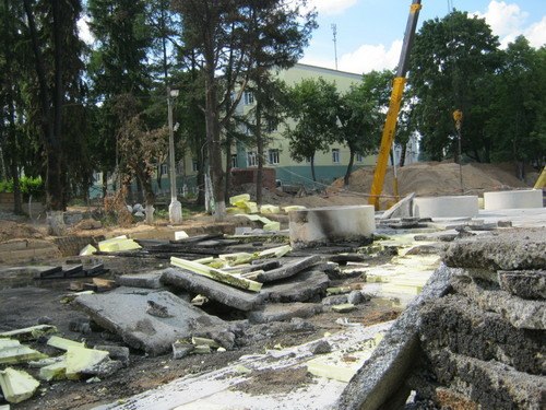 Пожар в Горках на фотографиях МЧС