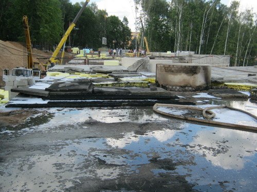 Пожар в Горках на фотографиях МЧС