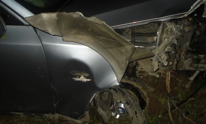 Ночью 22 июля пьяный россиянин разбил в Гродно свой BMW