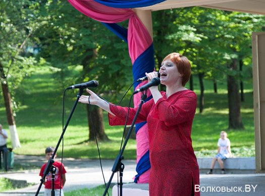 Краснасельскі святкуе Дзень Незалежнасці (фота)