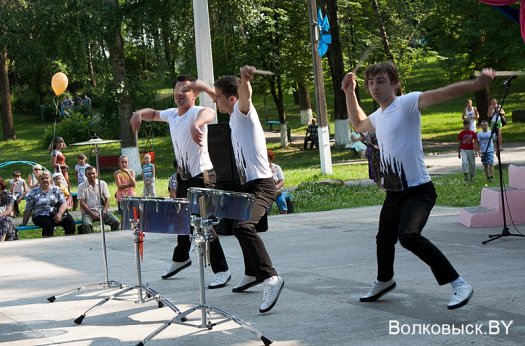 Краснасельскі святкуе Дзень Незалежнасці (фота)