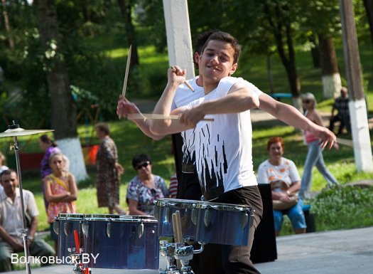 Краснасельскі святкуе Дзень Незалежнасці (фота)