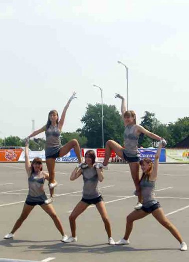 Гонщики показали мастерство