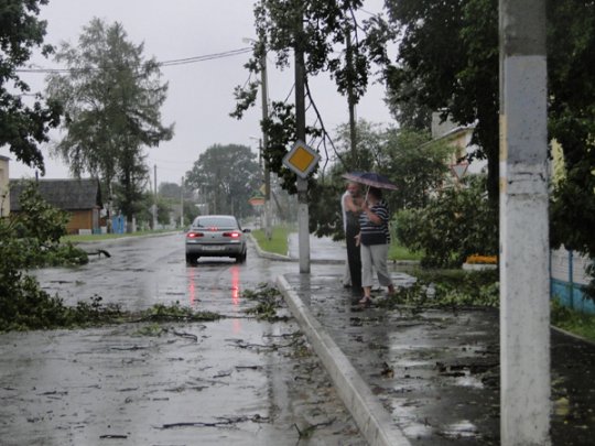 Стихия в Лиозно. Что принес нам долгожданный дождь?