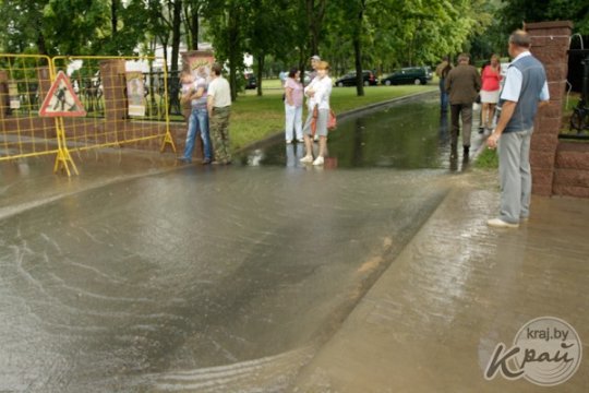 Фото последствий потопа 12 июля