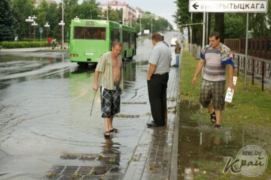 Фото последствий потопа 12 июля