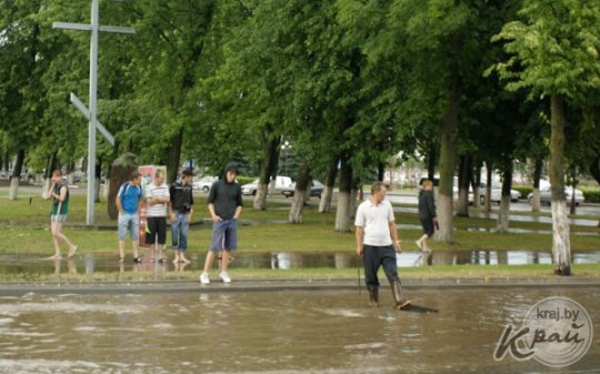 Фото последствий потопа 12 июля