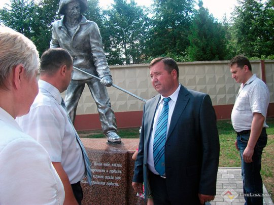 В канун Дня металлурга в Лиде установили новую ...