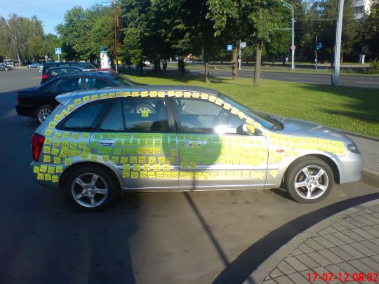 “Прости” теперь и на автомобилях в Гродно