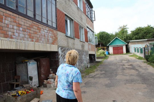 Дом разваливается на глазах