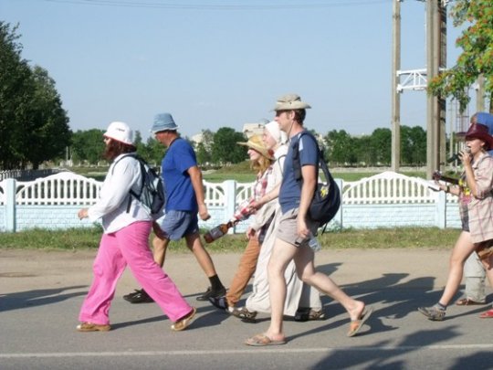 Удзельнікі пілігрымкі Барысаў – Росіца прыйшлі ў Докшыцы