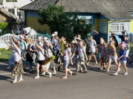 Удзельнікі пілігрымкі Барысаў – Росіца прыйшлі ў Докшыцы