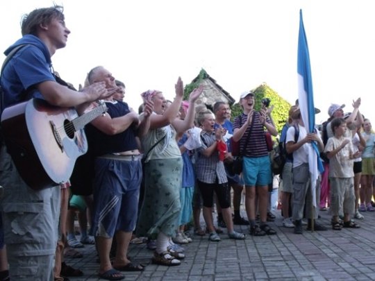 Удзельнікі пілігрымкі Барысаў – Росіца прыйшлі ў Докшыцы