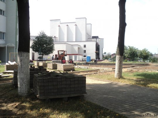 Новый сквер в Молодечно