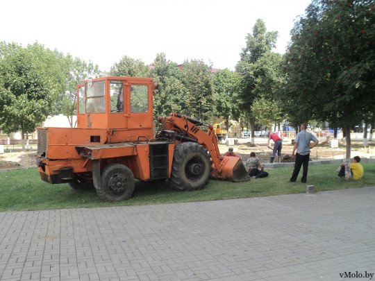 Новый сквер в Молодечно