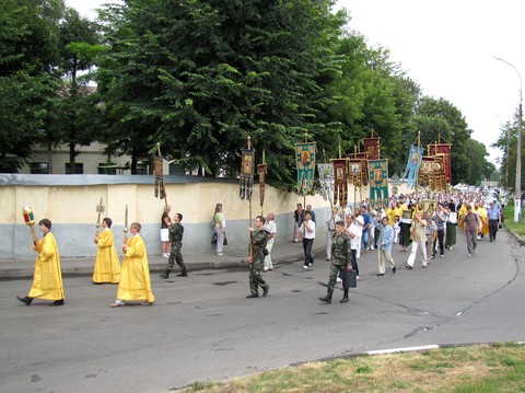 Крестный ход памяти Святителя Георгия Конисского прошёл вчера в Могилёве
