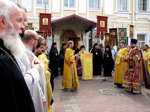 Крестный ход памяти Святителя Георгия Конисского прошёл вчера в Могилёве