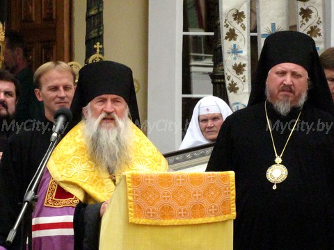 Крестный ход памяти Святителя Георгия Конисского прошёл вчера в Могилёве