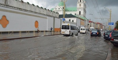 День 15 августа выдался в Гродно дождливым…