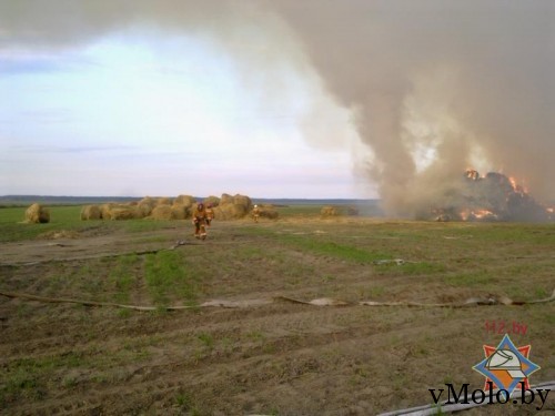 Поджог возле д. Осаново