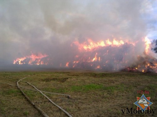 Поджог возле д. Осаново