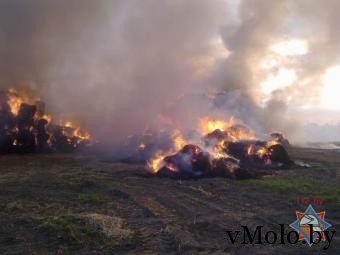 Поджог возле д. Осаново