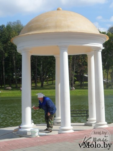 Ремонт ротонд в парке