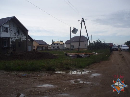 По Брестской области пронесся ураган - фото