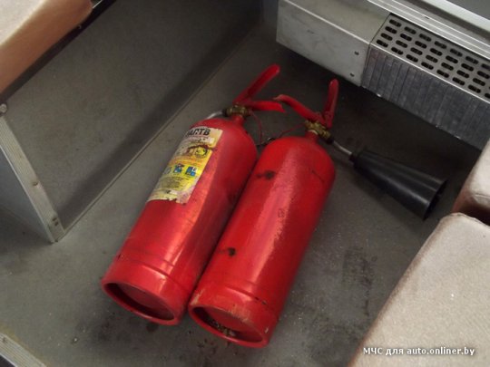 На трассе Минск — Могилев загорелся автобус - фото