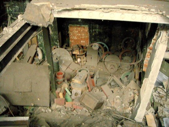 Мощный взрыв на Минском подшипниковом заводе - фото