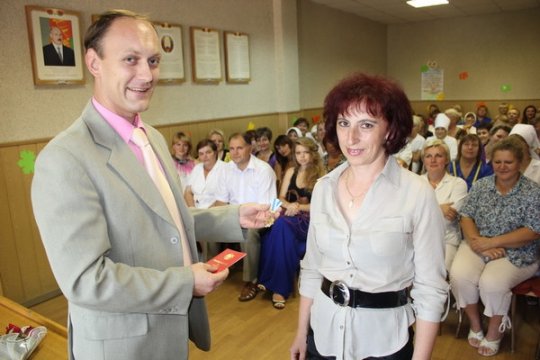 Орден Матери вручён бобруйчанке Елене Рамнёнок