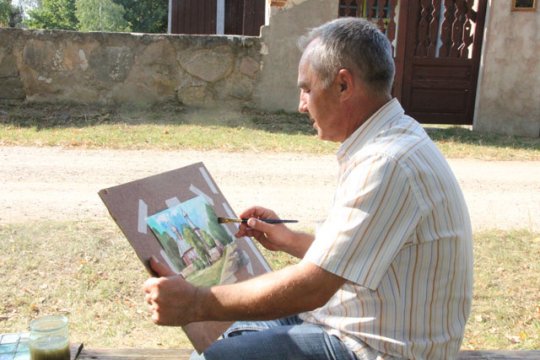 Слонимские художники провели свой первый пленэр (Видио)