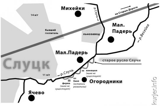 У Случи есть своя память. Как колхозы границу устанавливали, изменив русло реки