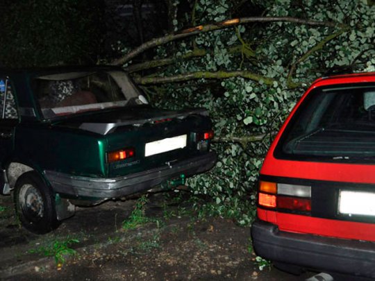 Стыхія ў Слоніме