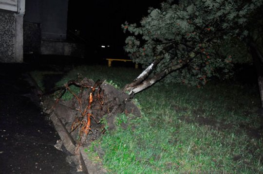 Стыхія ў Слоніме