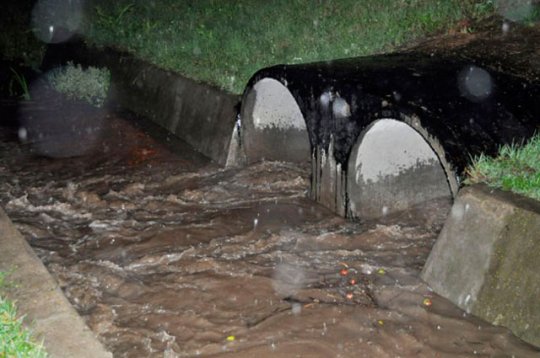 Стыхія ў Слоніме