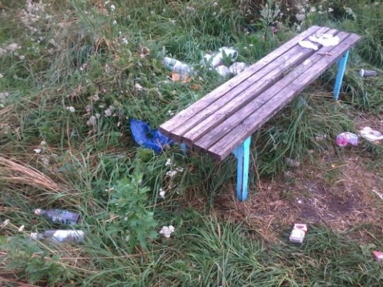 Бераг возера каля Пятроўшчыны ператварыўся ў сметнік - фота