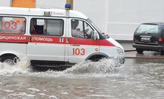 День 15 августа выдался в Гродно дождливым…