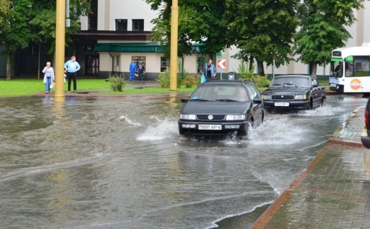 День 15 августа выдался в Гродно дождливым…