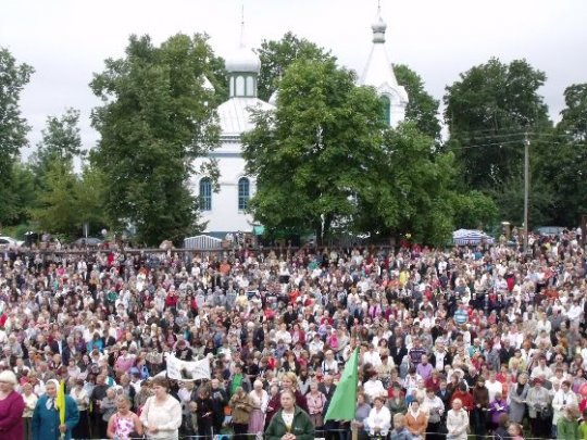 Фэст Маці Божай Валадаркі Азёраў у Браславе – фотарэпартаж