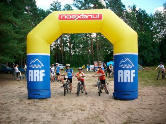 Каманда слонімскіх велатурыстаў у прыгодніцкіх гонках заняла другое месца