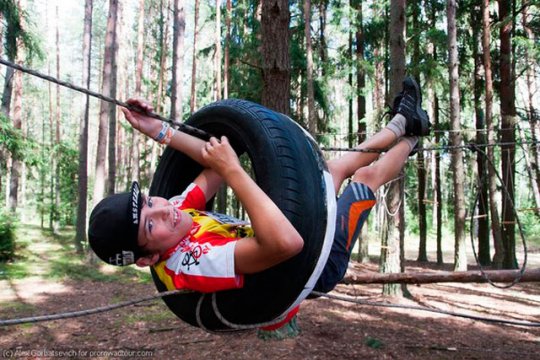 Каманда слонімскіх велатурыстаў у прыгодніцкіх гонках заняла другое месца