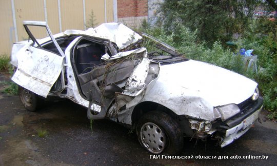 В сбившем лося "Рено" погибла пассажирка (фото)