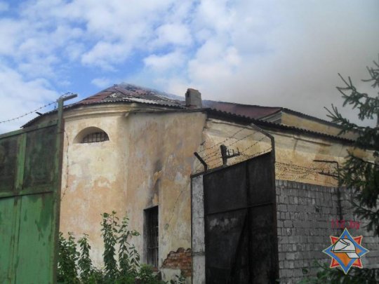 В Бобруйске горела старая крепость, виновника ищут