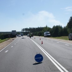 Трагедия на дороге с участием велосипедистов